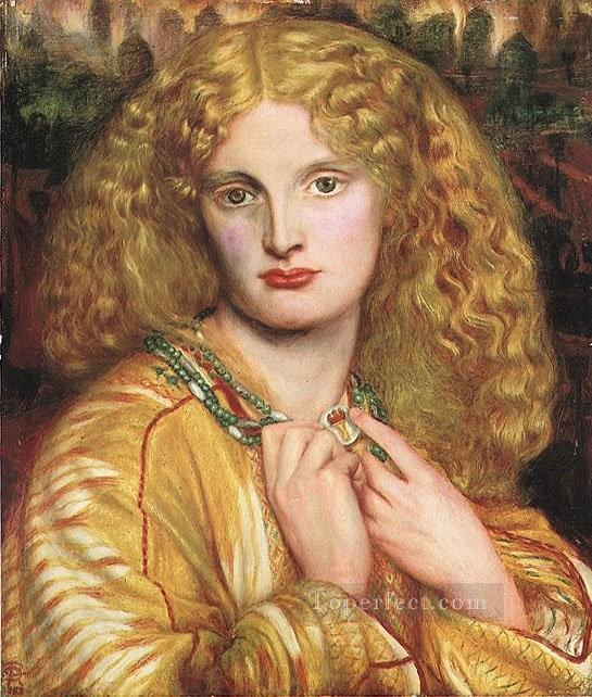 Helen of Troy Pre Raphaelite Brotherhood Dante Gabriel Rossetti Oil Paintings